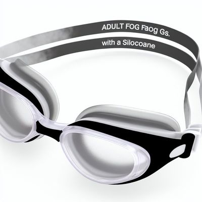 Anti Fog Swimming Goggles with Silicone Frame for Adults