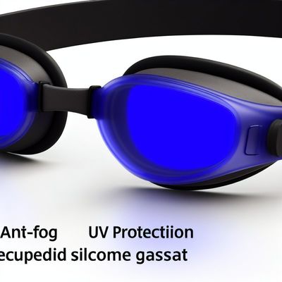 Anti Fog Swimming Goggles with UV Protection and Silicone Gasket