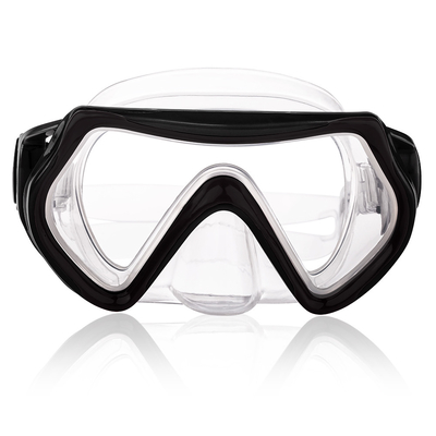 Vetri subacquei di nuotata dell'anti della nebbia del bambino dello scuba maschera della presa d'aria